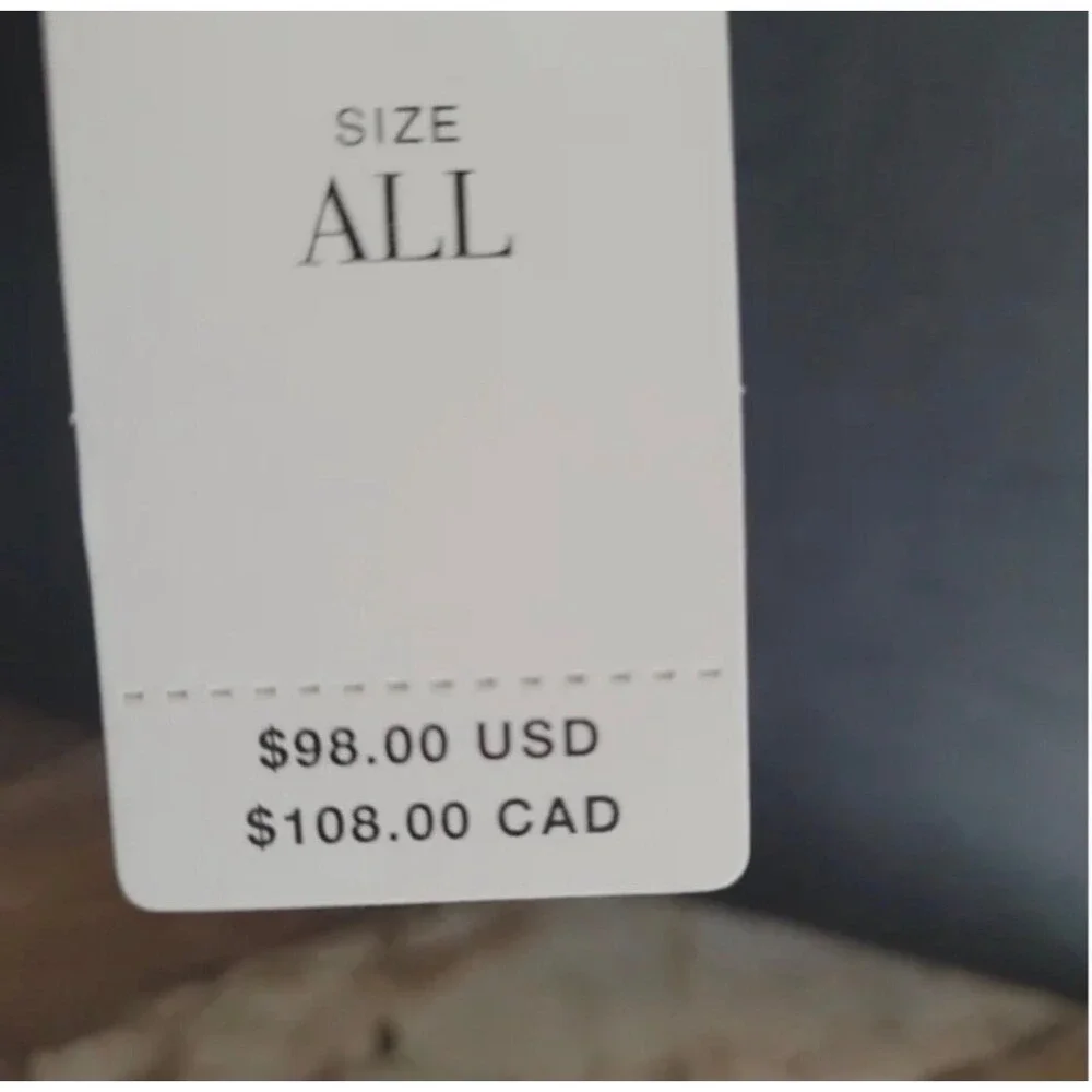 Anthropologie‎ NWT Claire Vegan-Leather  Turn Lock Black Clutch - Picture 5 of 7